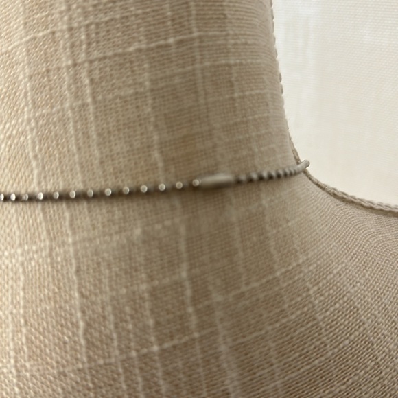 NWOT Crystal like 2 Face Hand Painted Butterfly Crystal Ball Like Necklace - Picture 8 of 17